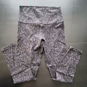Black Grey print Lululemon Align